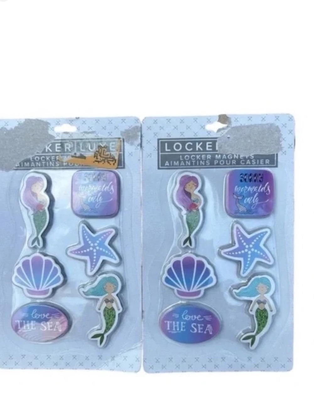Set of 2 Little Mermaid Magnets